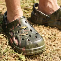 OMC Splash Camo Moulded Slipper
